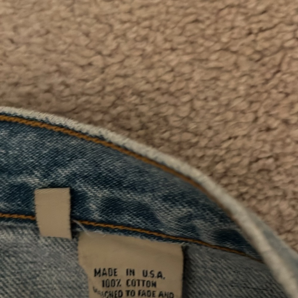 Calvin Klein Vintage Denim Maxi Skirt Size 8 - Picture 2 of 8